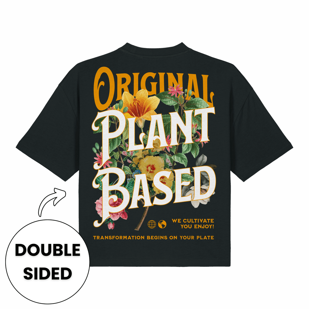 Original Plant-Based Streetwear Women's Boxy T-Shirt - Vegan America