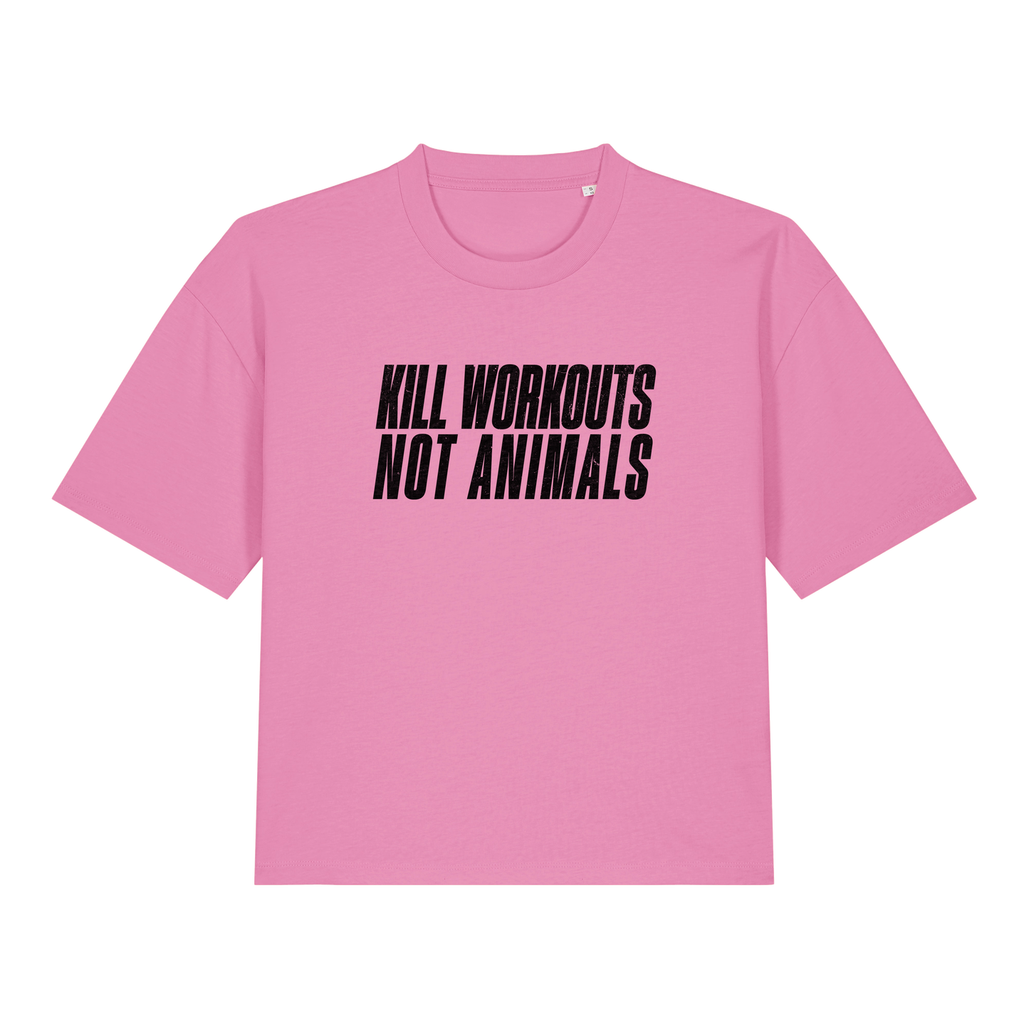 Kill Workouts Not Animals Women's Boxy T-Shirt
