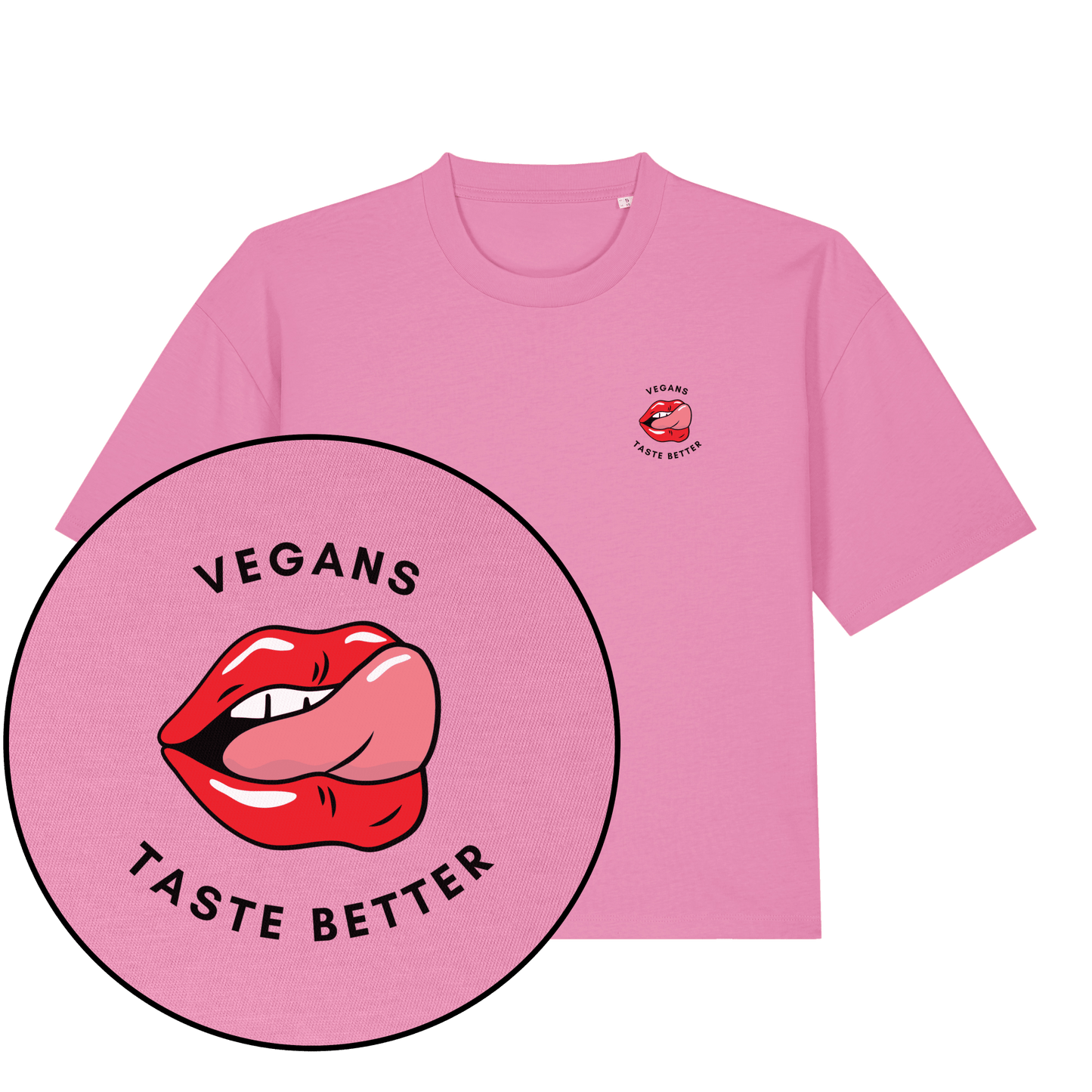 Vegans Taste Better Women's Boxy T-Shirt - Vegan America