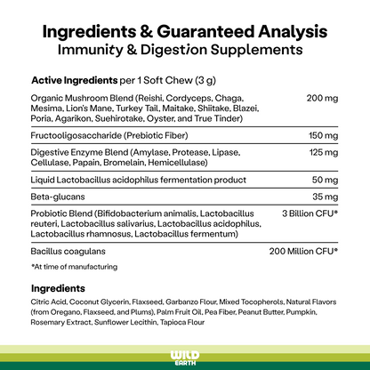 Immunity & Digestion Dog Supplements