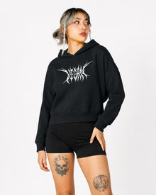 Vegan Metal Women's Hoodie - Vegan America