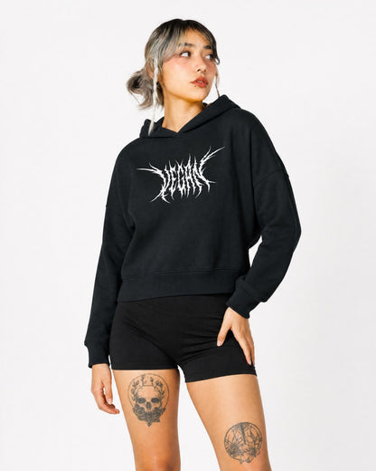 Vegan Metal Women's Hoodie - Vegan America