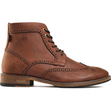 Wheat 2 Brogue Boots - Vegan America