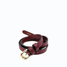 Women’s Bordeaux Eco - Nappa Belt - Vegan America