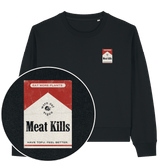 Meat Kills Women's Sweatshirt - Vegan America