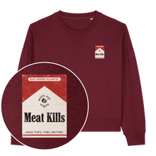 Meat Kills Women's Sweatshirt - Vegan America