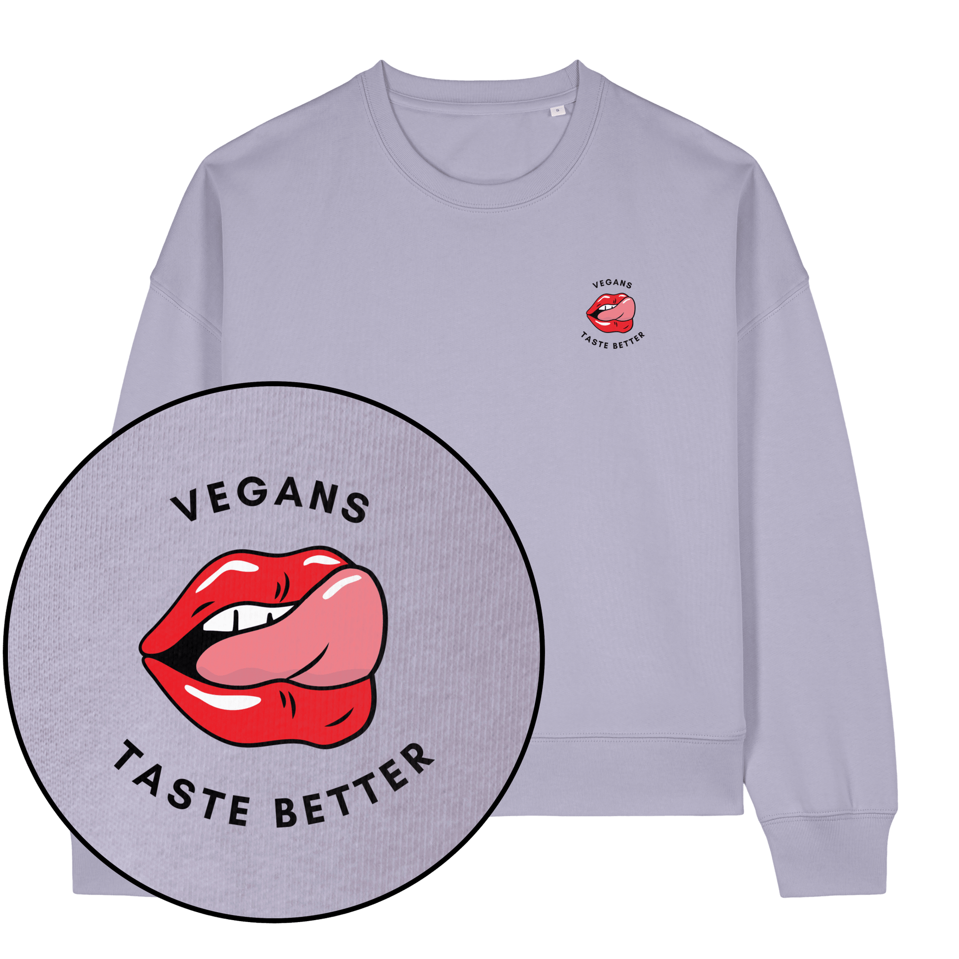 Vegans Taste Better Women's Sweatshirt - Vegan America