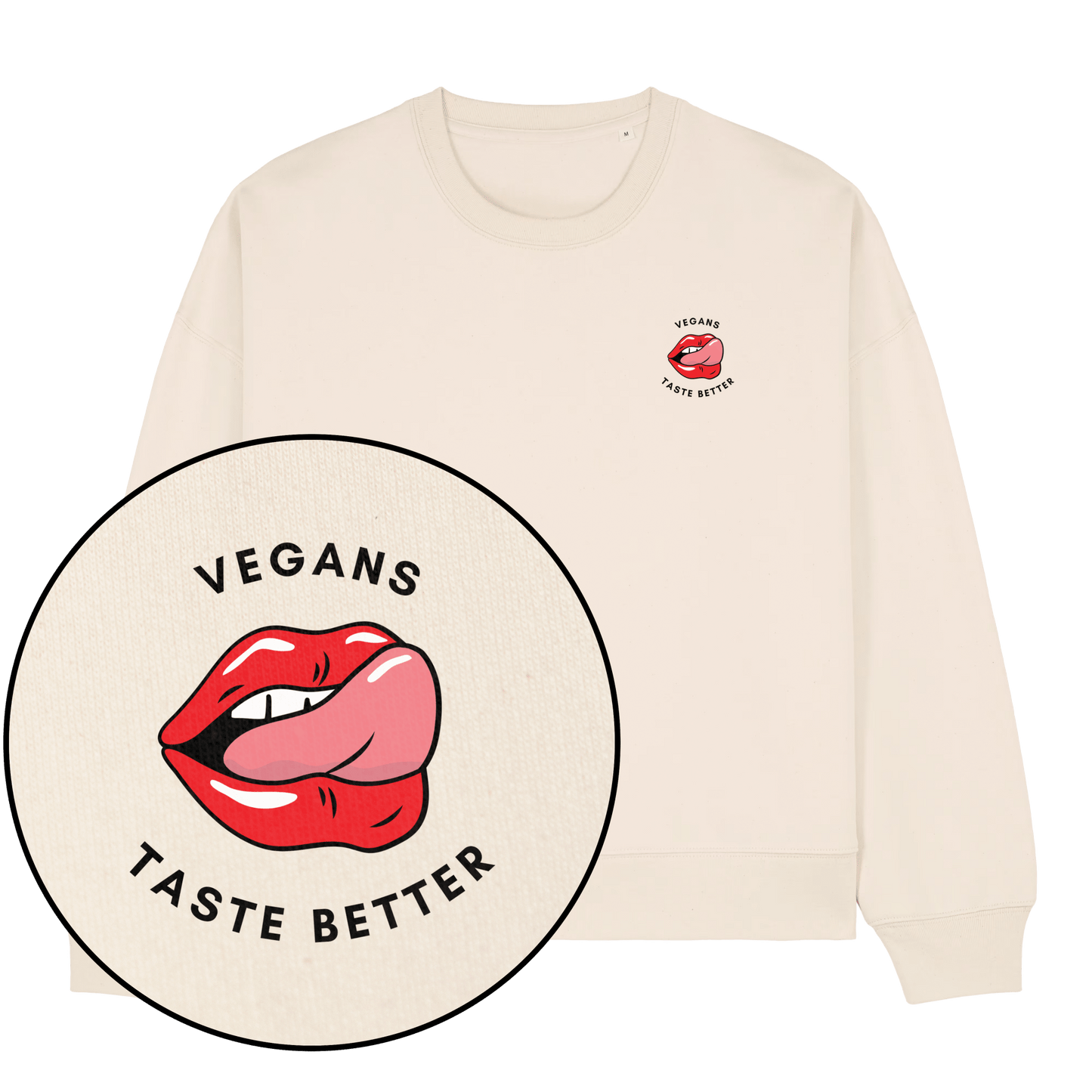 Vegans Taste Better Women's Sweatshirt - Vegan America