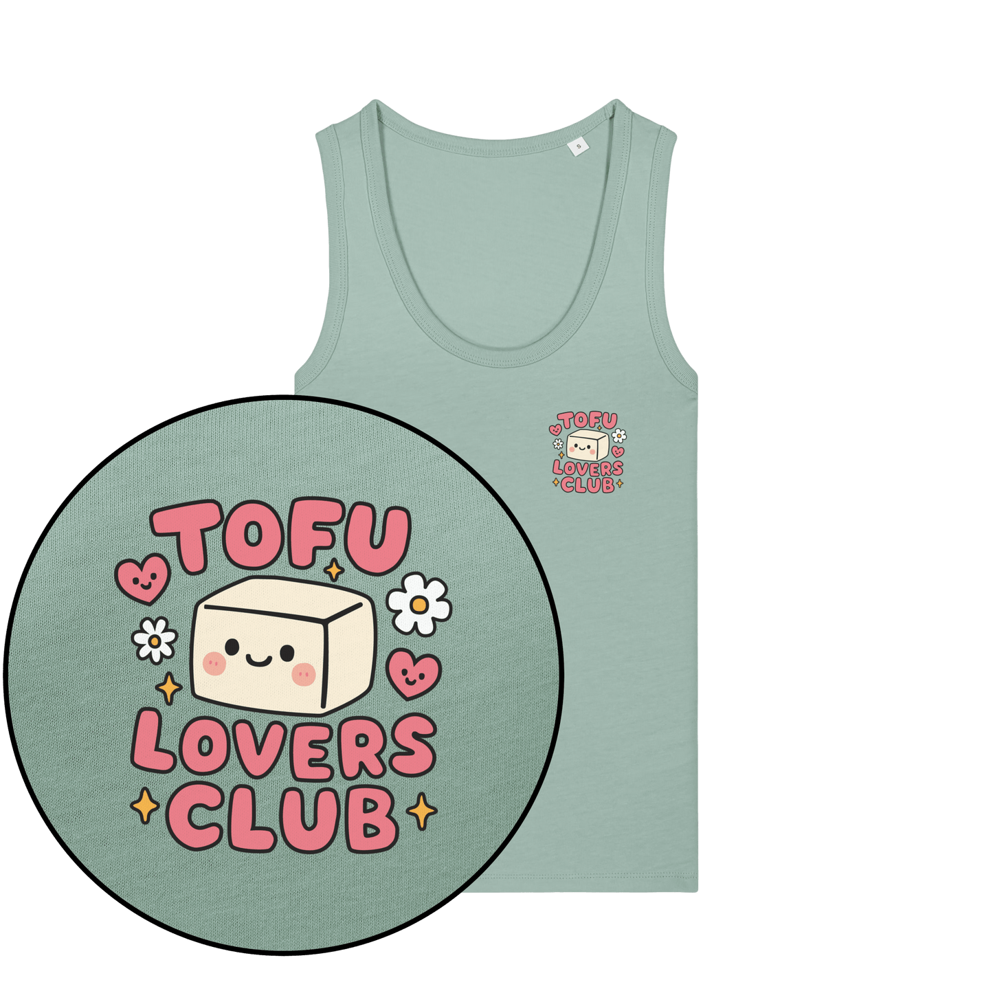 Tofu Lovers Club Women's Tank Top - Vegan America