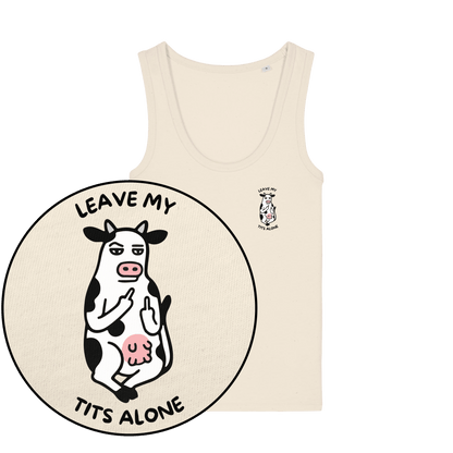 Leave My Tits Alone Women's Tank Top - Vegan America