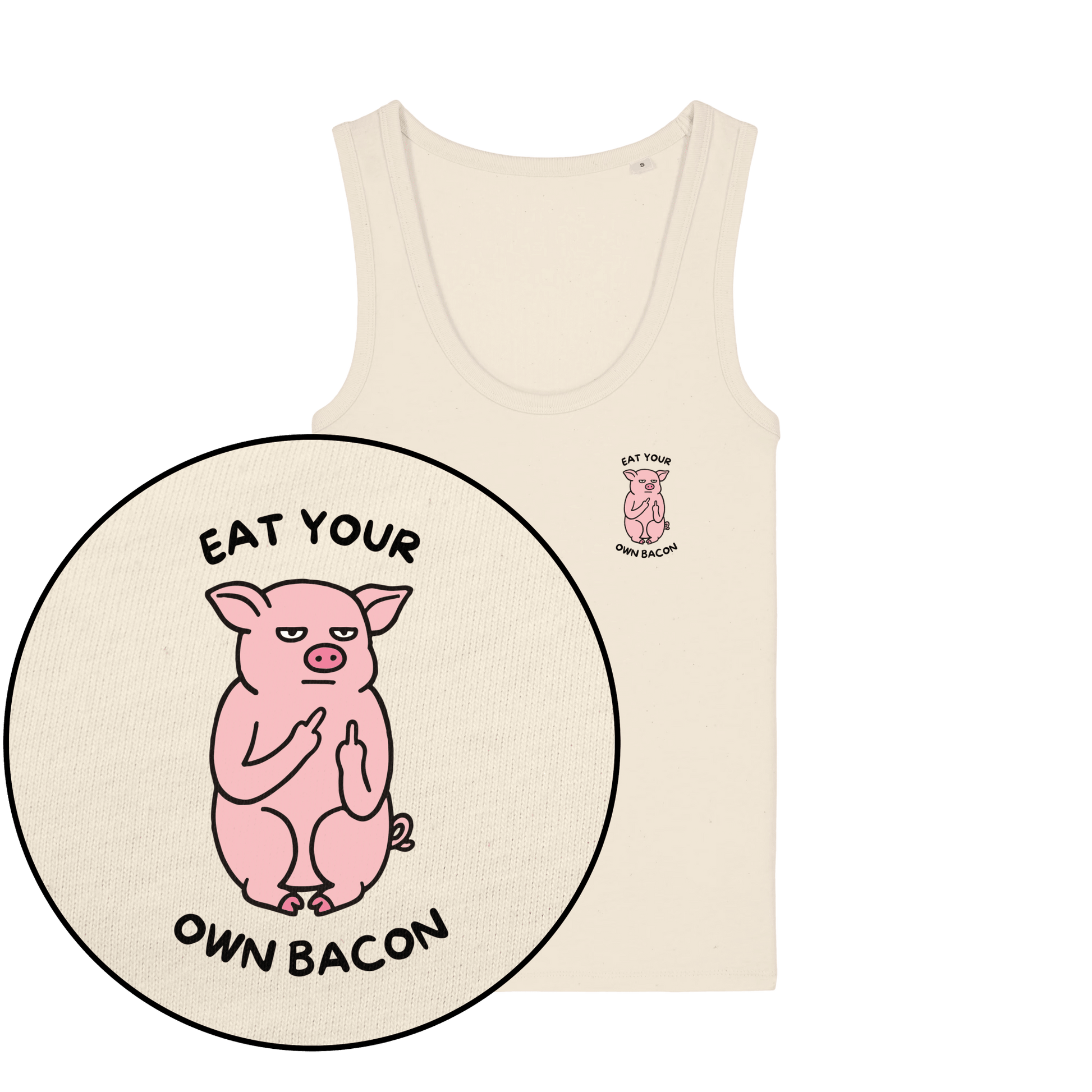 Eat Your Own Bacon Women's Tank Top - Vegan America
