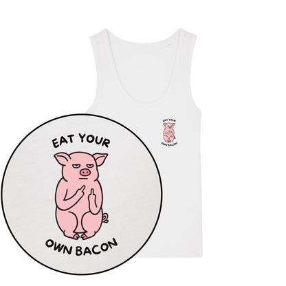 Eat Your Own Bacon Women's Tank Top - Vegan America