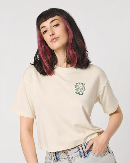 Friends Not Food Women's Boxy T-Shirt
