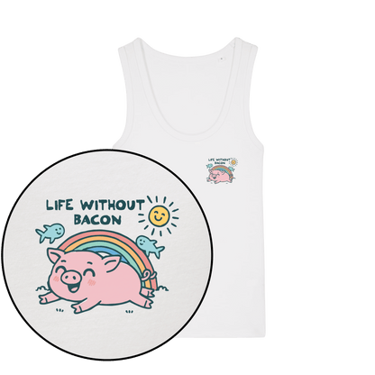 Life Without Bacon Women's Tank Top - Vegan America