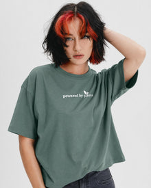 Powered By Plants Women's Boxy T-Shirt - Vegan America