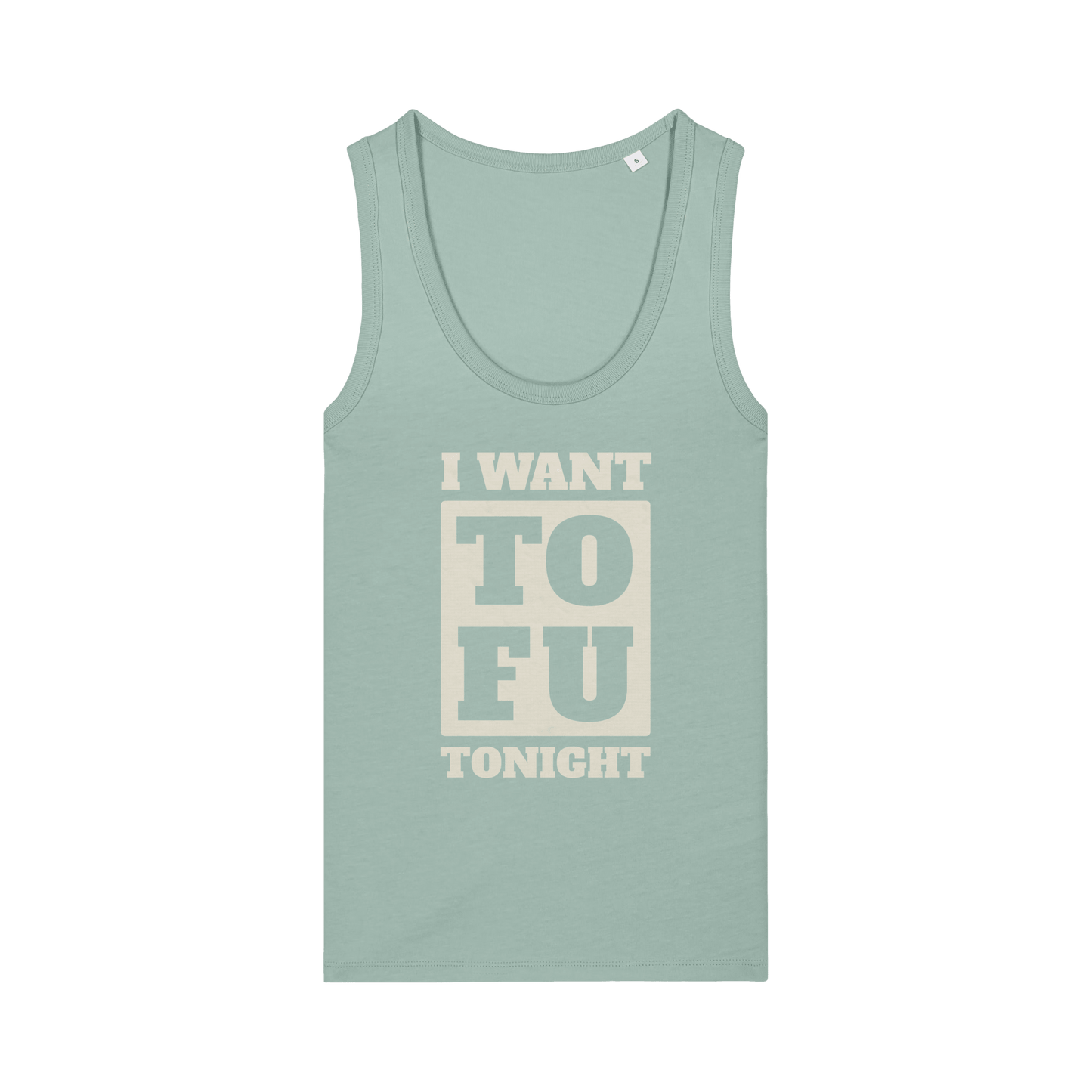I Want Tofu Women's Tank Top - Vegan America