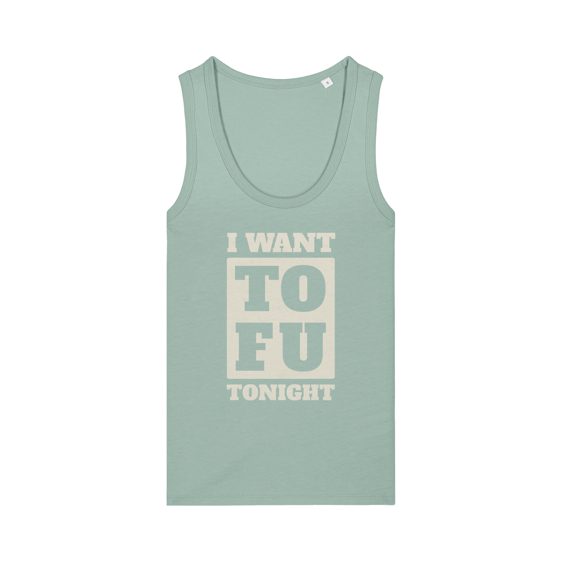 I Want Tofu Women's Tank Top - Vegan America