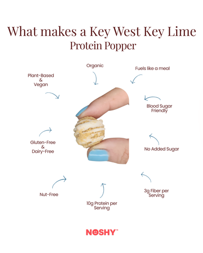 Key West Key Lime Protein Poppers (3-Pack)