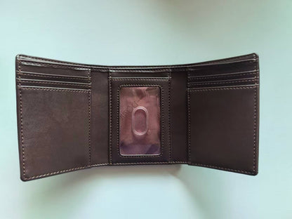 Trifold Vegan Wallet
