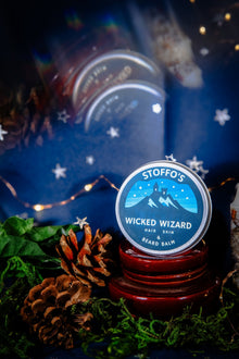 VEGAN WICKED WIZARD • Beard Balm • Peppermint & Lavender • Shaping wax & facial hair conditioner • Herb Infused with Stinging nettle - Vegan America