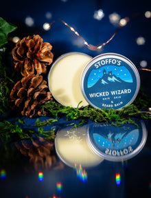 VEGAN WICKED WIZARD • Beard Balm • Peppermint & Lavender • Shaping wax & facial hair conditioner • Herb Infused with Stinging nettle - Vegan America