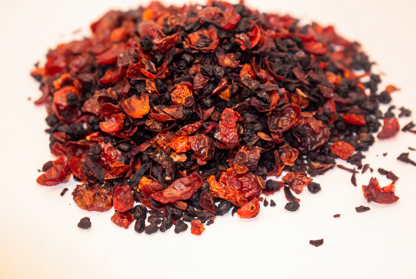 Wild Berry Herbal Tea – Hibiscus, Rose Hips & Elderberry | 0.5 LB Loose Leaf