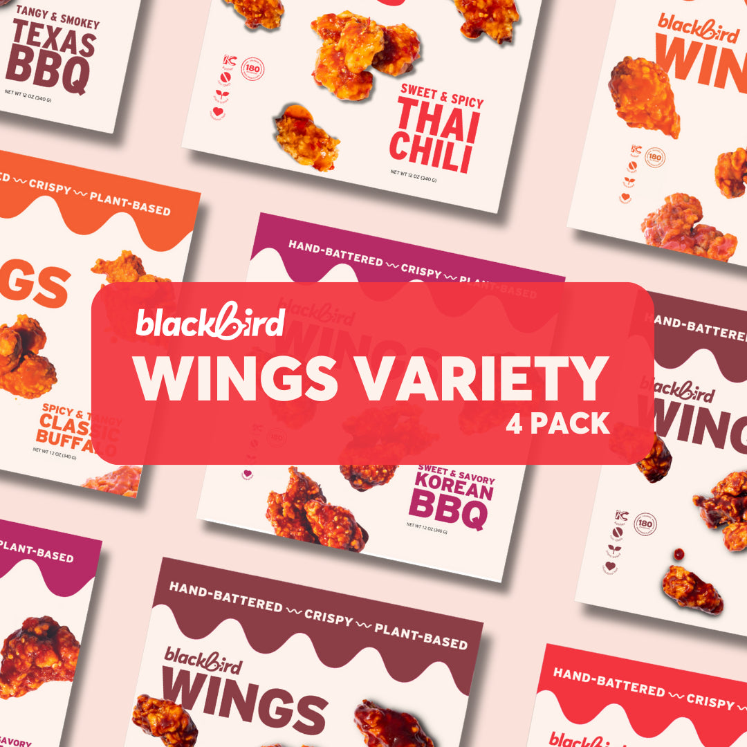 Blackbird Plant-Based Wings Variety Pack