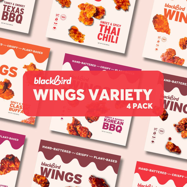WINGS VARIETY (4 PACK) - Vegan America