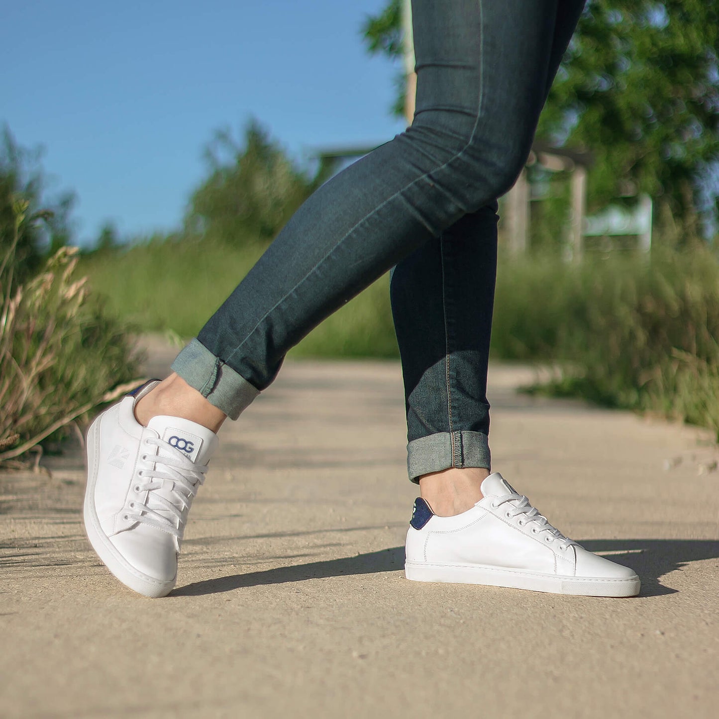 Imperfect - Winton - White / Blue 38 - Vegan America