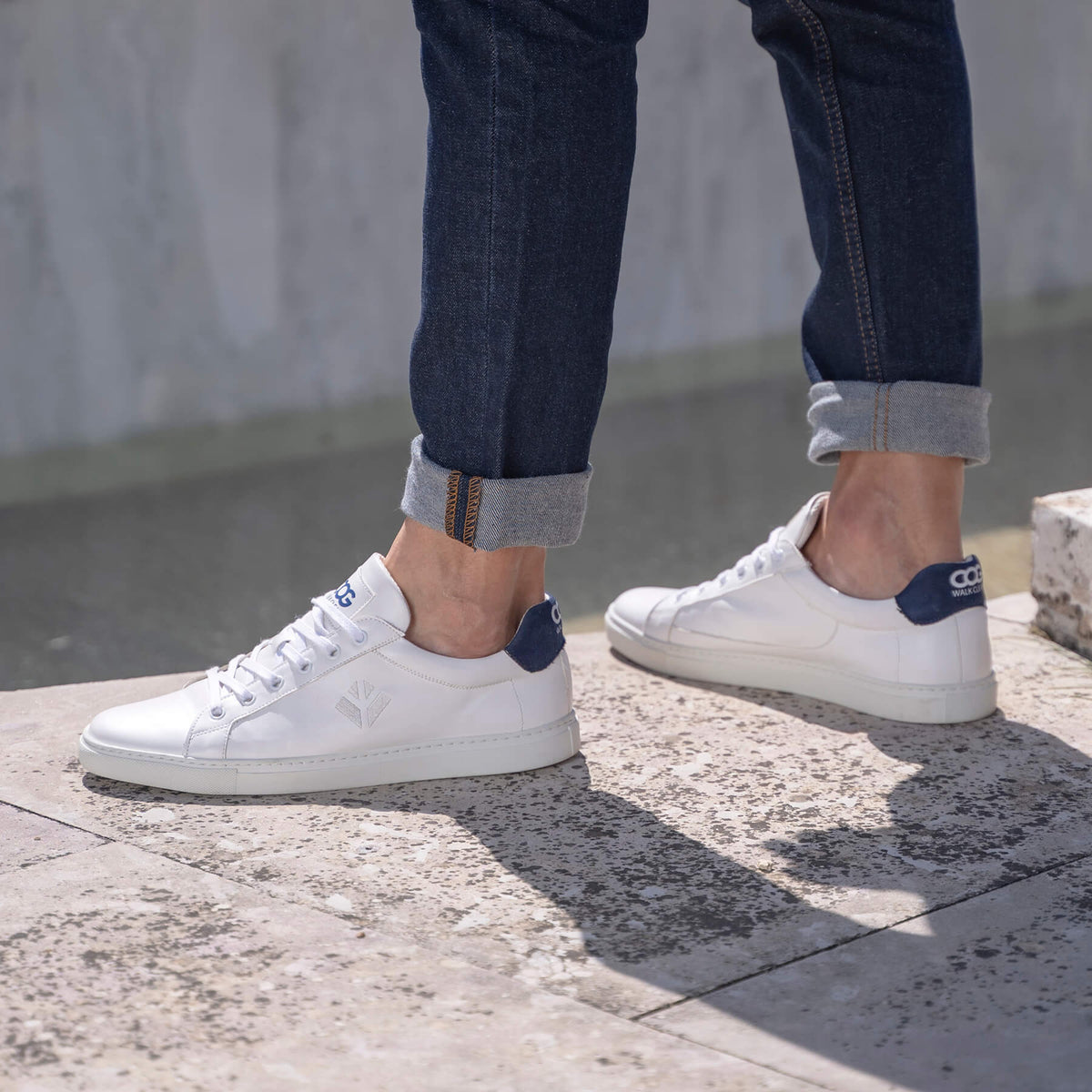 Imperfect - Winton - White / Blue 40 - Vegan America
