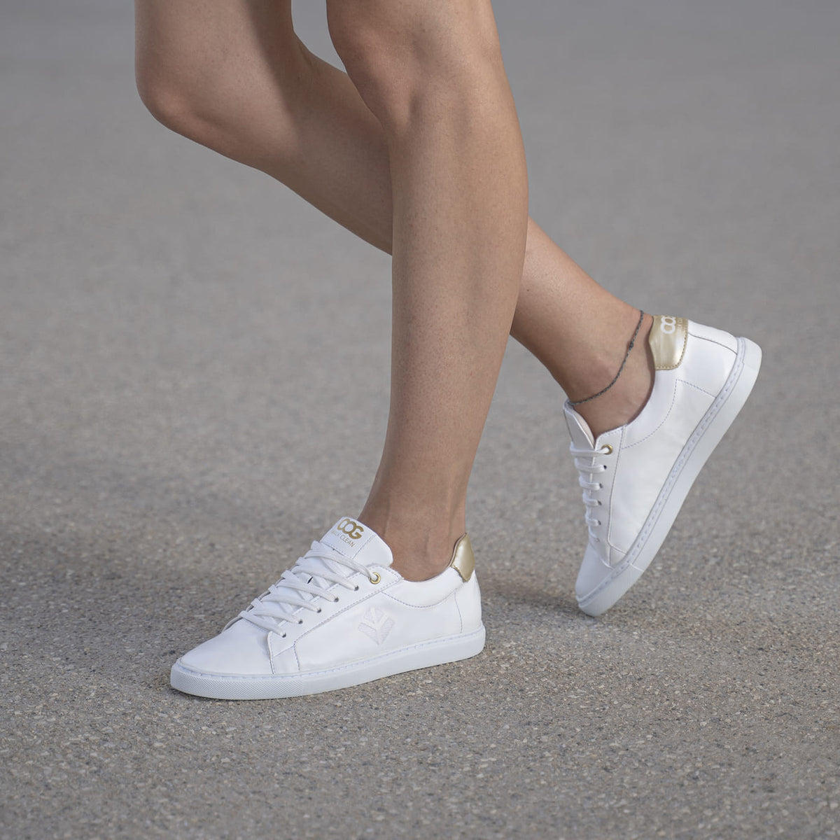 Imperfect - Winton - White / Gold 38 - Vegan America