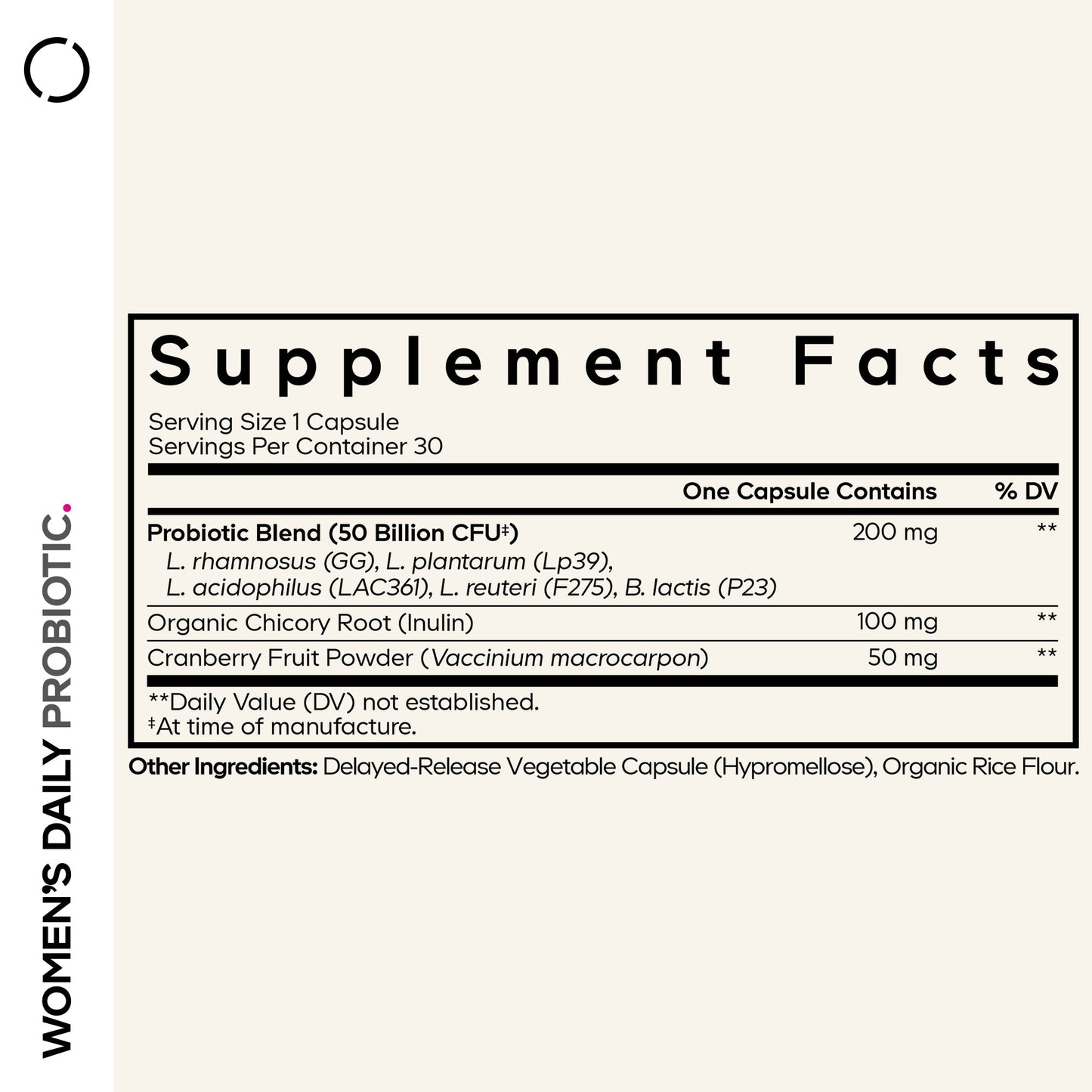 Women's Daily Probiotic