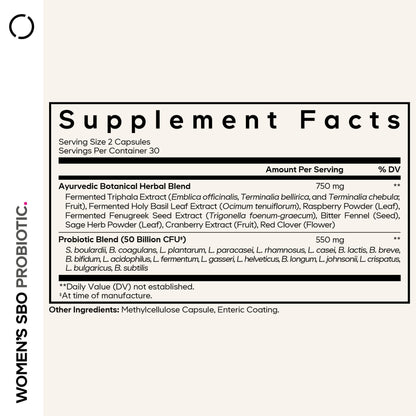 Women's SBO Probiotic