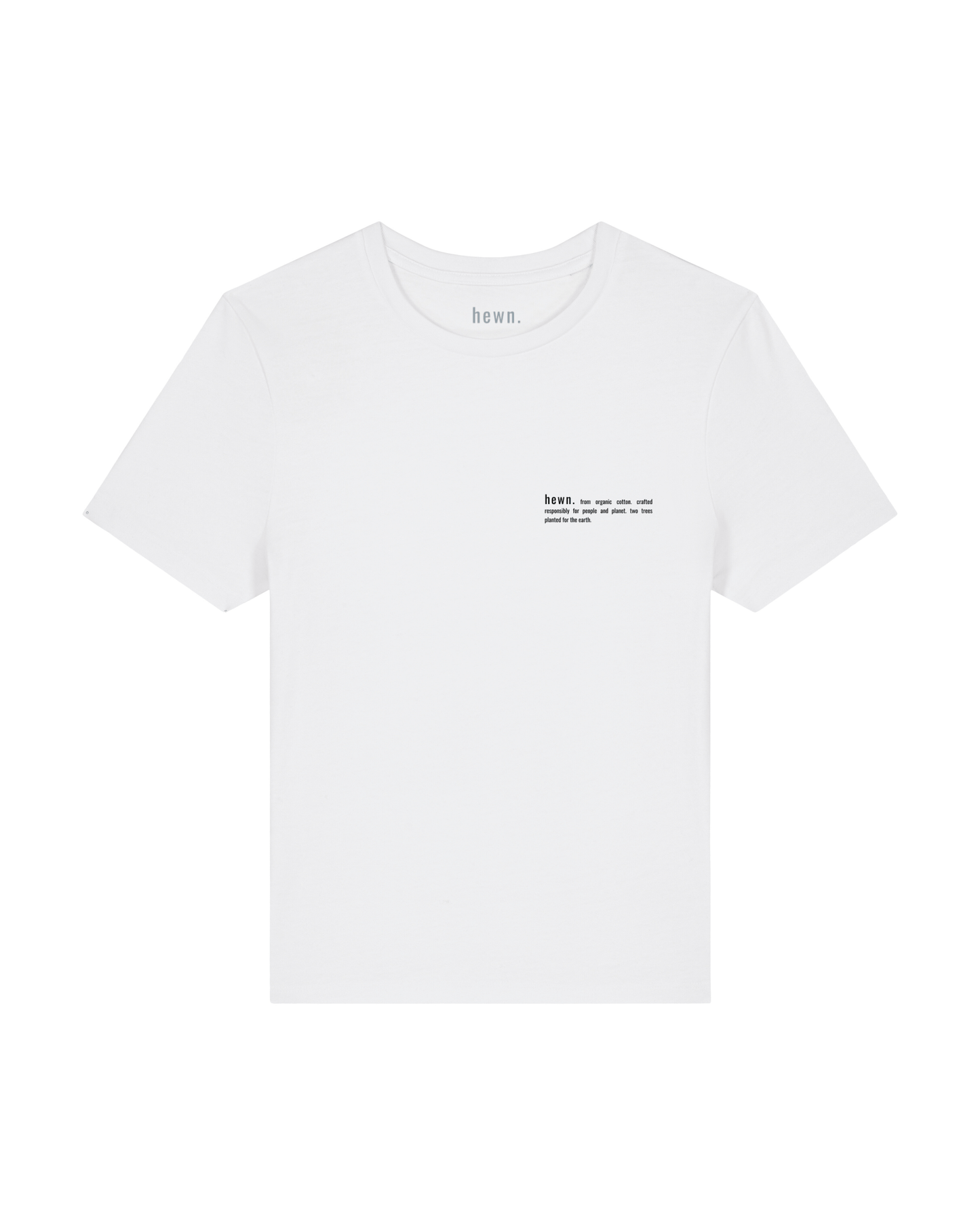 Women's Organic Cotton Fitted T-Shirt | Snow White