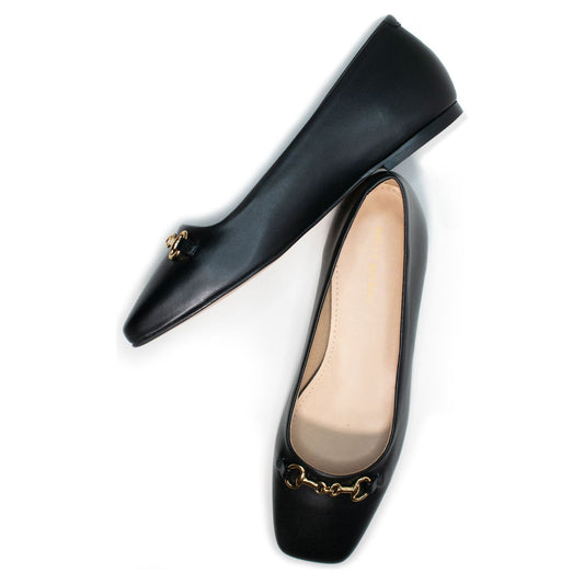 Square Toe Ballet Flats