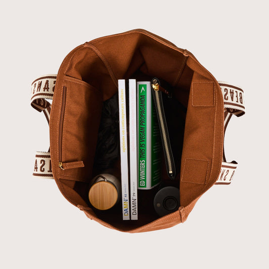 Xtra Overflow Tote - Chestnut