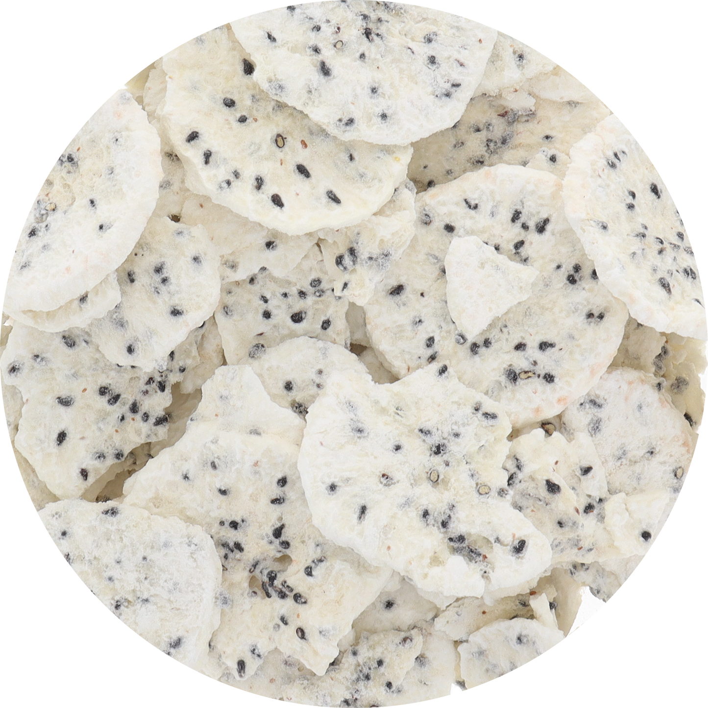Freeze Dried Yellow Dragon Fruit Slices