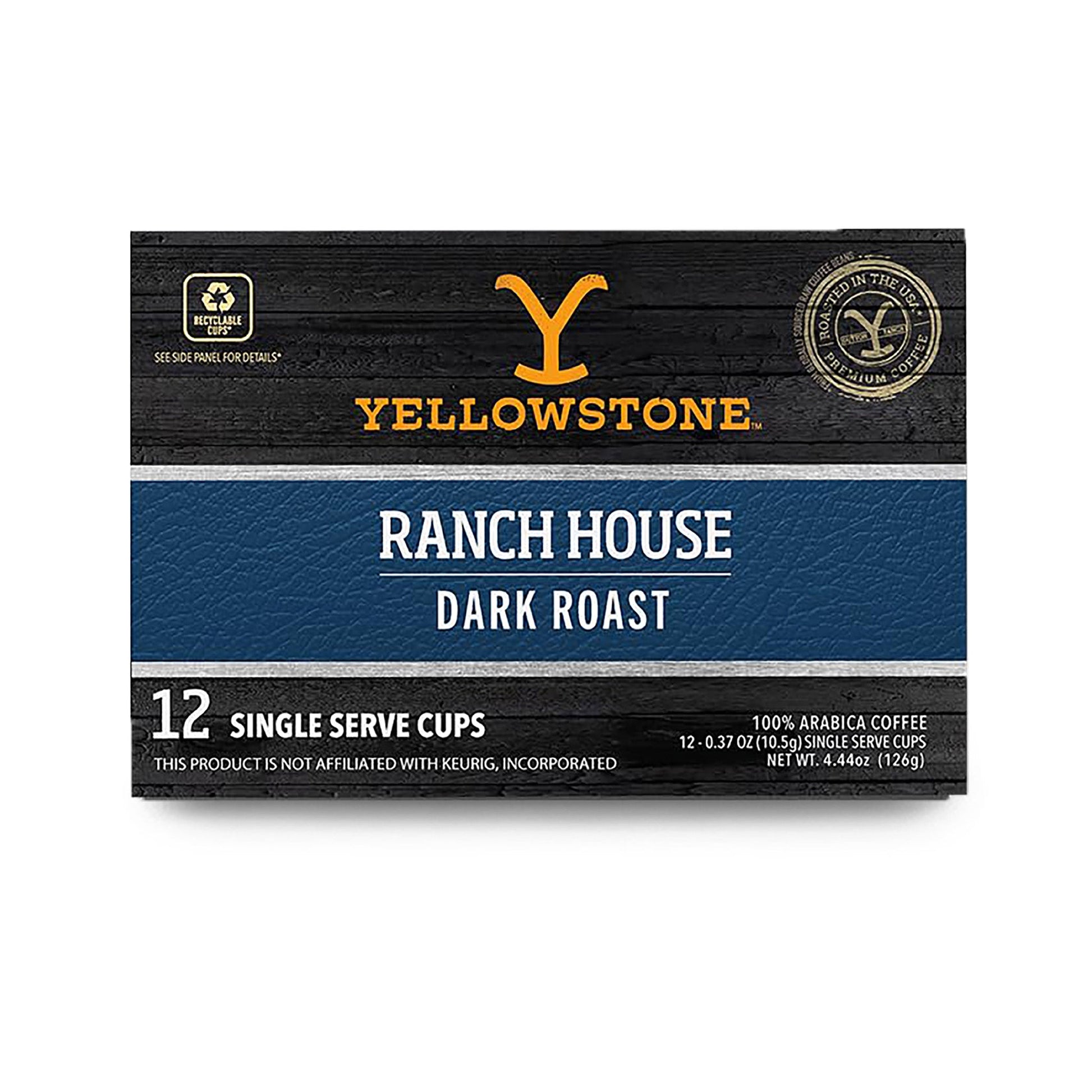 Yellowstone Ranch House 12ct Single Serve Cups - Vegan America