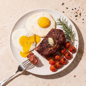 The World's First Plant-Based Steak'N'Eggs 🌱🥩🥚 - Vegan America