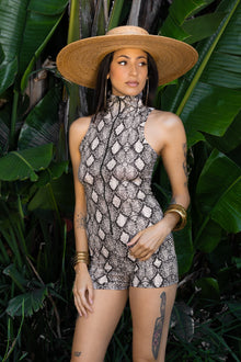 THE ZIPPER ROMPER - SNAKE