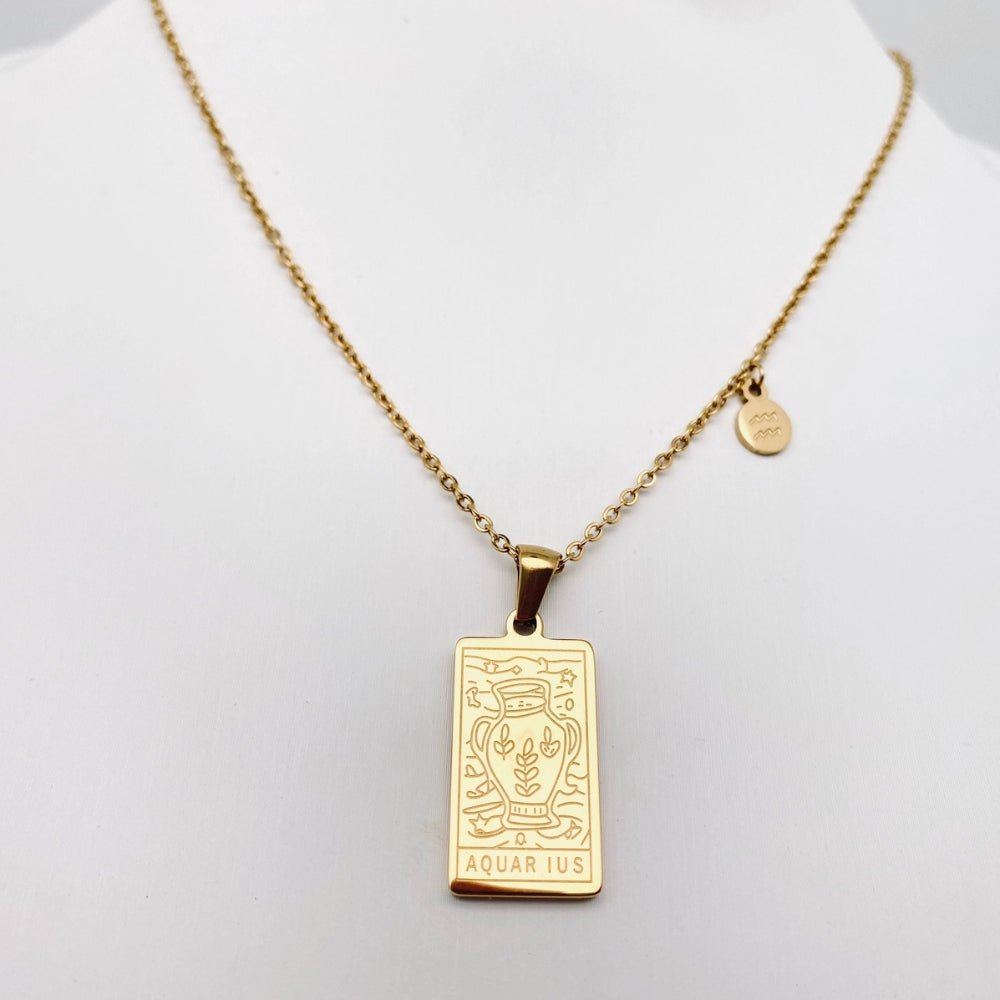 Zodiac Constellation Pendant Necklaces - Vegan America