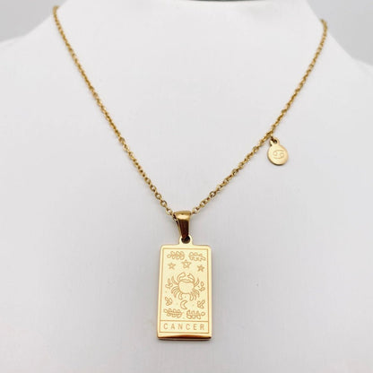 Zodiac Constellation Pendant Necklaces - Vegan America