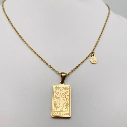 Zodiac Constellation Pendant Necklaces - Vegan America