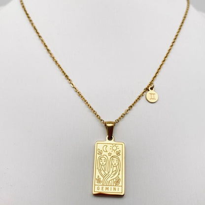 Zodiac Constellation Pendant Necklaces - Vegan America