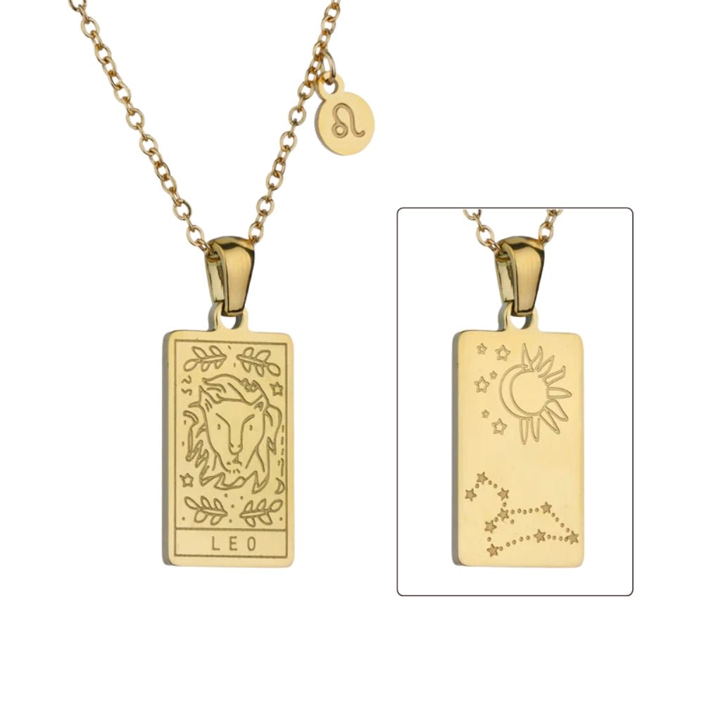 Zodiac Constellation Pendant Necklaces - Vegan America