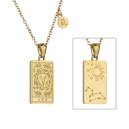 Zodiac Constellation Pendant Necklaces - Vegan America