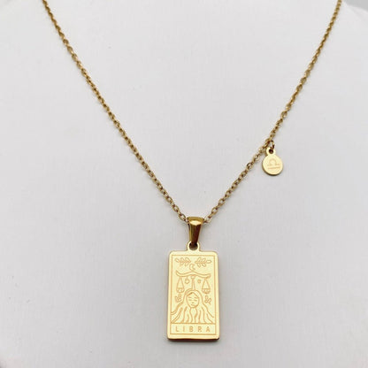 Zodiac Constellation Pendant Necklaces - Vegan America