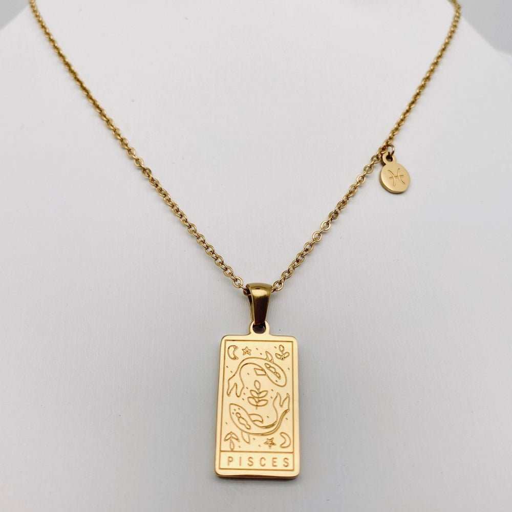 Zodiac Constellation Pendant Necklaces - Vegan America