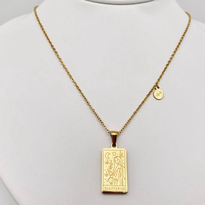 Zodiac Constellation Pendant Necklaces - Vegan America