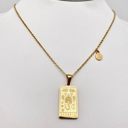 Zodiac Constellation Pendant Necklaces - Vegan America